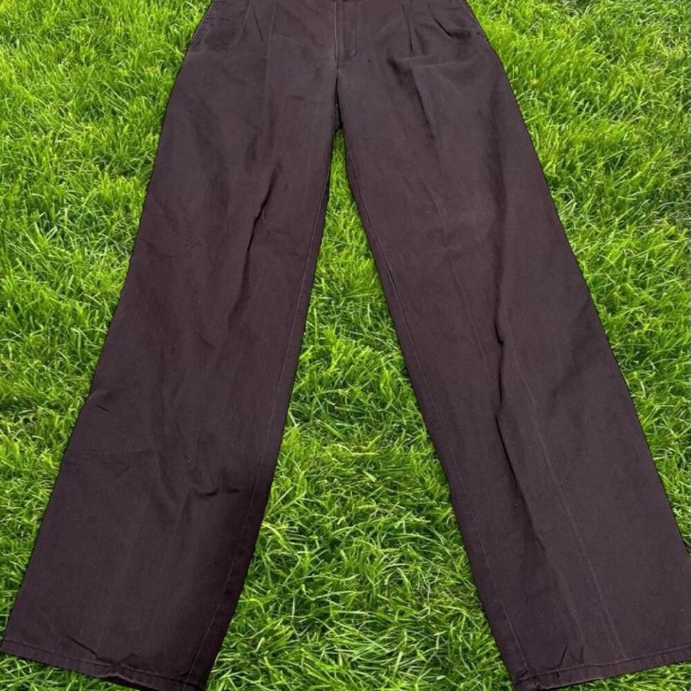 Dockers Men's Brown and Purple Trousers